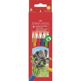 Coloured pencil Jumbo hexagonal cardboard box