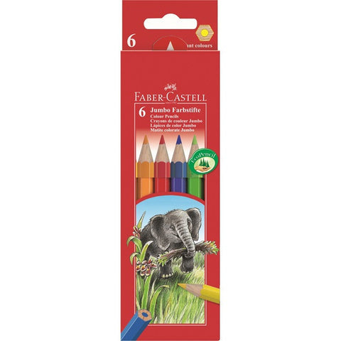 Coloured pencil Jumbo hexagonal cardboard box
