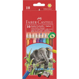 Coloured pencil Jumbo hexagonal cardboard box