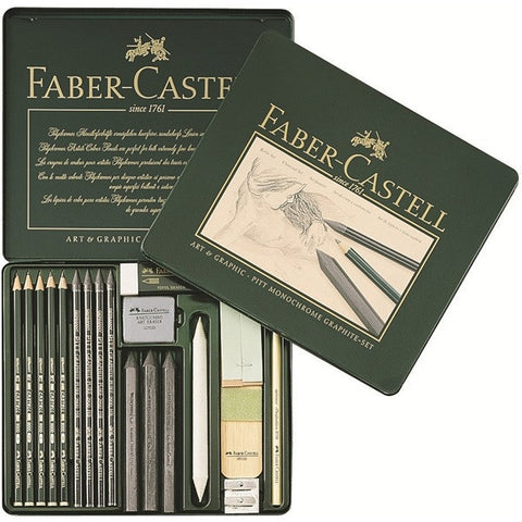 Set PITT Graphite tin of 18