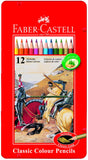 Colour pencils hexagonal